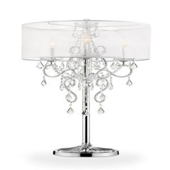 35 in. Evangelia Crystal Table Lamp
