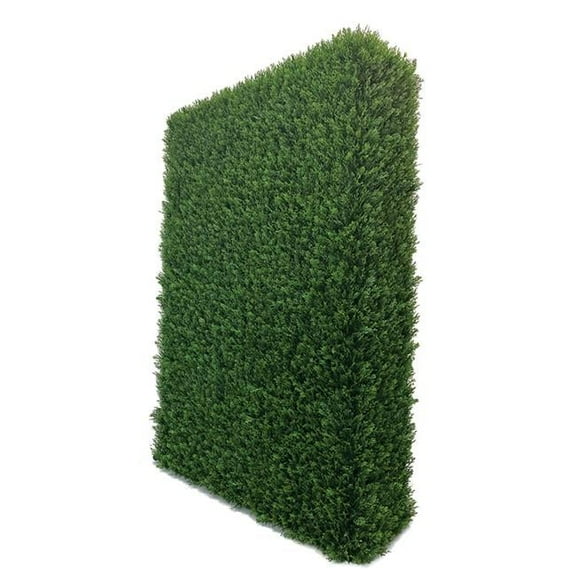 35 in. FireSafe Artificial Cedar Hedge