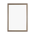 thumbnail image 1 of 35 in. Reflection Framed Wall Mirror, Black & Walnut, 1 of 1