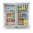 thumbnail image 1 of 35 in. Two-Door Back Bar Refrigerator - 7.4 Cu Ft. BC-2DSW-SS, 1 of 7