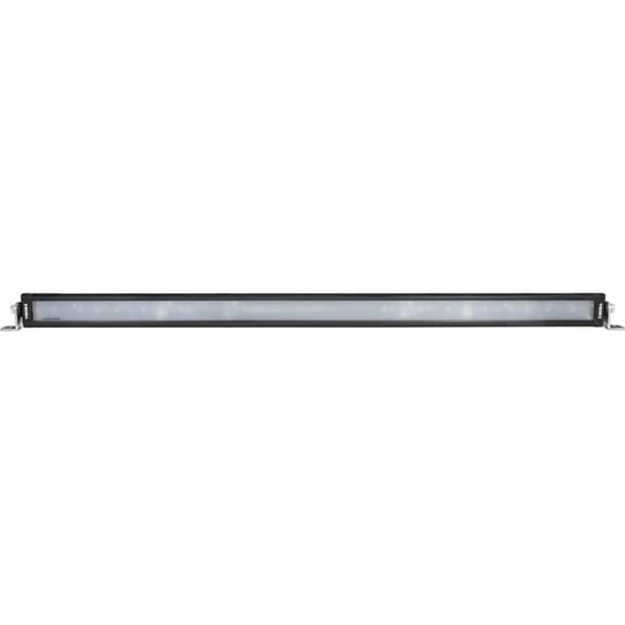 35 in. XPL Chaser Bar Outside Red Brake & Run, DS Amber Flash Center White Solid Feet Mount LED Light