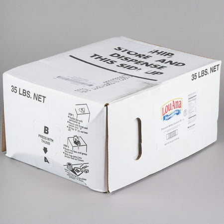 35 lb. Bulk Bag-in-Box White Baking Cooking Frying Coconut Oil