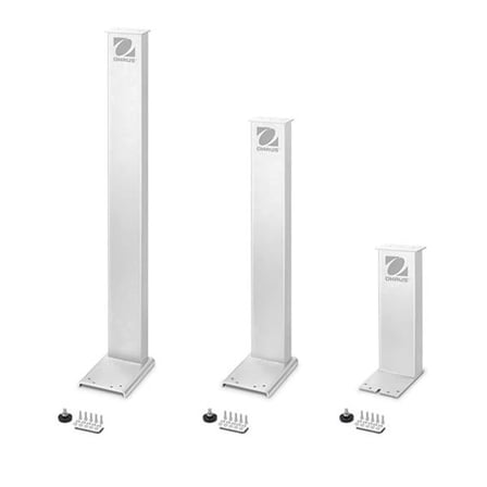35 mm Column Kit for the D52XX Weighing Scale Bases, Stainless Steel