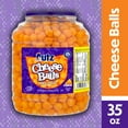 thumbnail image 1 of 35 oz Utz Cheddar Cheese Balls Barrel, 1 of 9