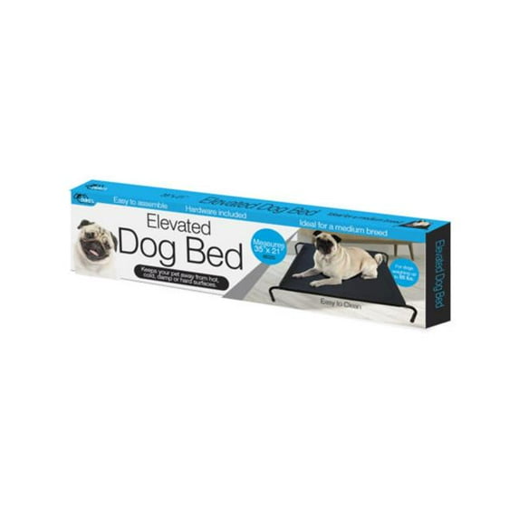 35 x 21 in. Water Resistant Elevated Dog Bed