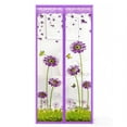 thumbnail image 1 of 35 x 83 In Magnetic Mesh Screen Door – Fly & Mosquito Bug Curtain for Front, Back, and French Doors, Temporary Hanging Door Screen, Purple, 1 of 7
