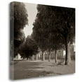 thumbnail image 1 of 35"x28" Banc De Jardin - 46 by Alan Blaustein Print on Canvas Fabric Multi-Color, 1 of 3