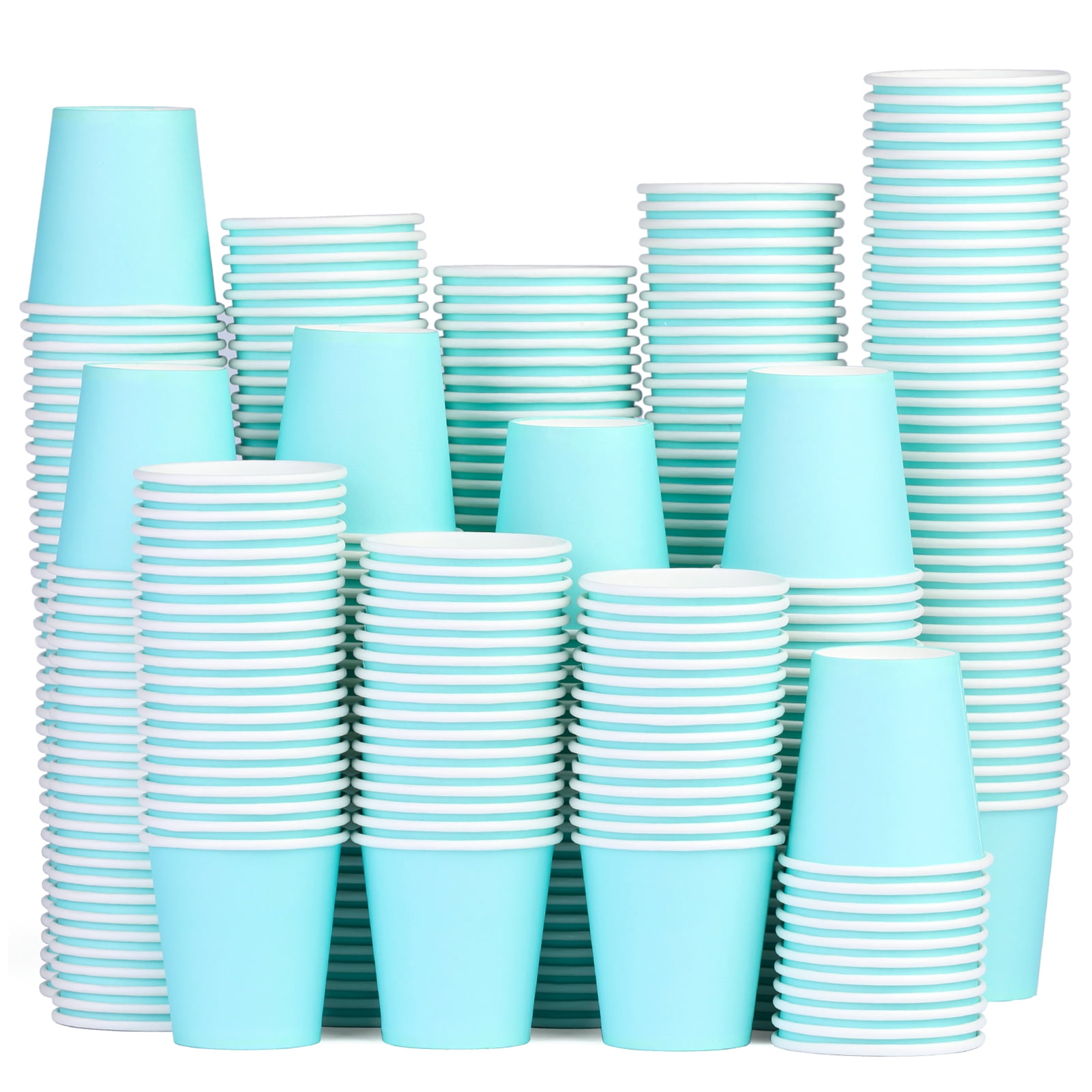 Walmart 350 Pack 3OZ Light Blue Disposable Small Bathroom Paper Cups - Walmart.com