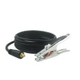 thumbnail image 1 of 350 Amp Welding Ground Clamp Lead Assembly - Dinse 35-70 Connector - 1/0 AWG cable (15 FEET), 1 of 5