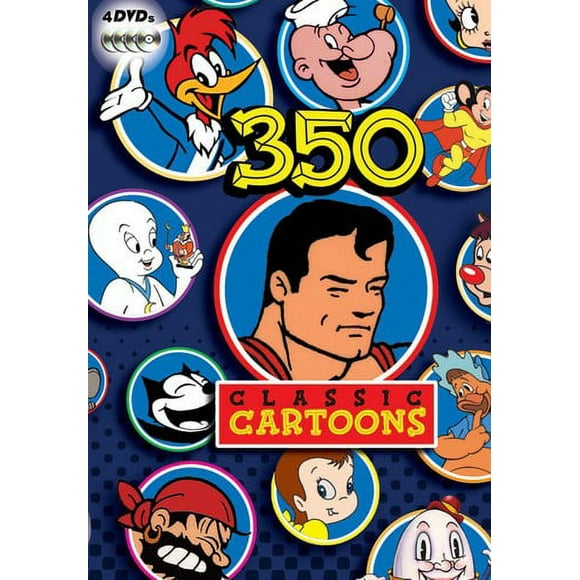 Pre-Owned 350 Classic Cartoons (DVD)