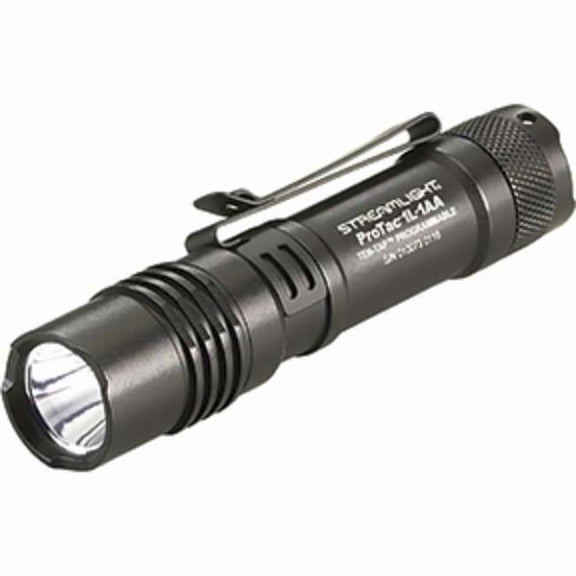 350 Lumen Protac 1L-1AA Dual Fuel Professional Tactical Light, Black