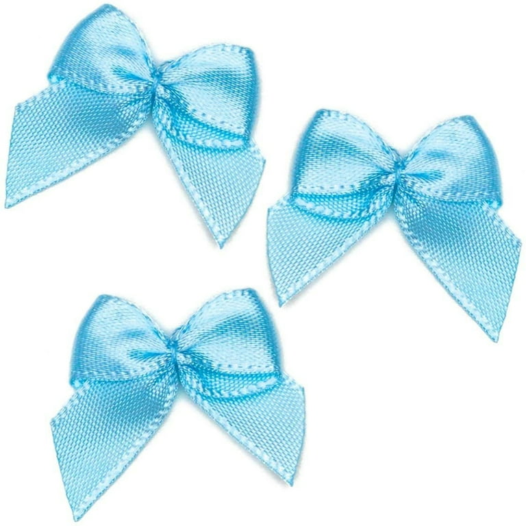 Light Blue Satin Small Ribbon 