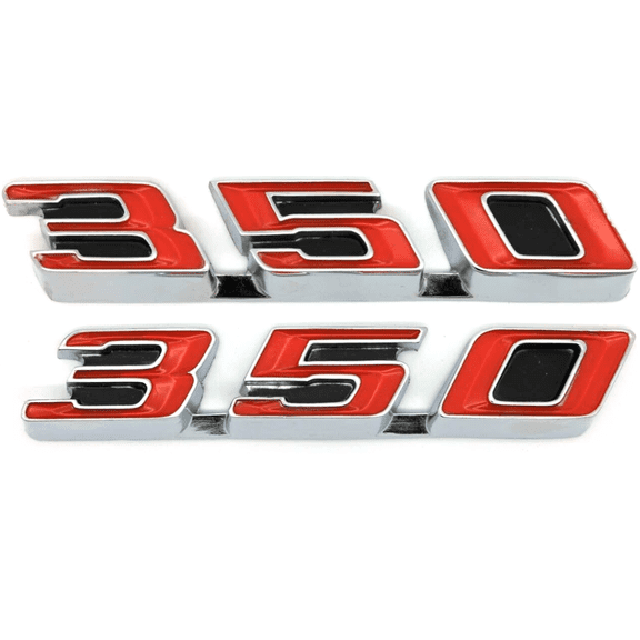 350 Rocker Panel Emblem Set For 1968-1972 Pontiac GTO LeMans Tempest USA Made