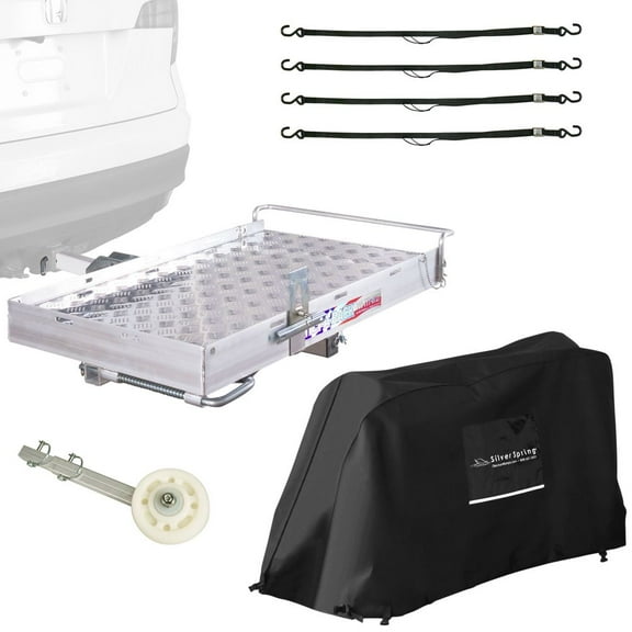 350-lb Mini Tilt-A-Rack Scooter Carrier Bundle