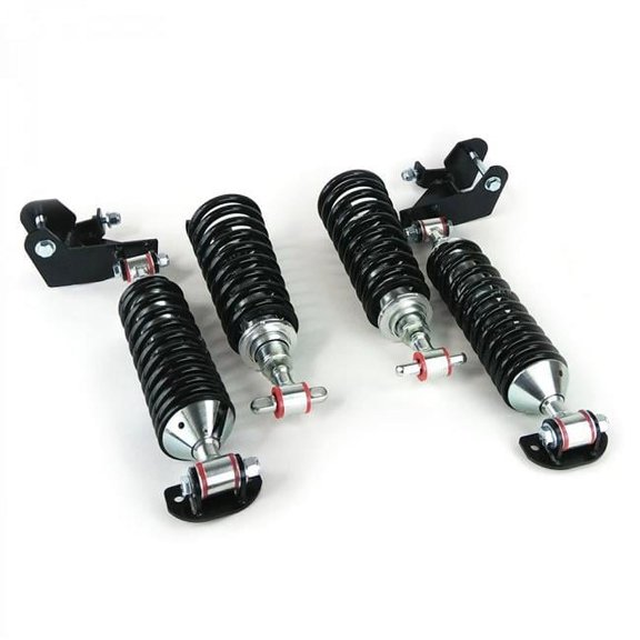 350 lbs Front & 180-230 lbs Rear Complete Coilover Conversion Kit for 1964-1967 GM - A Body