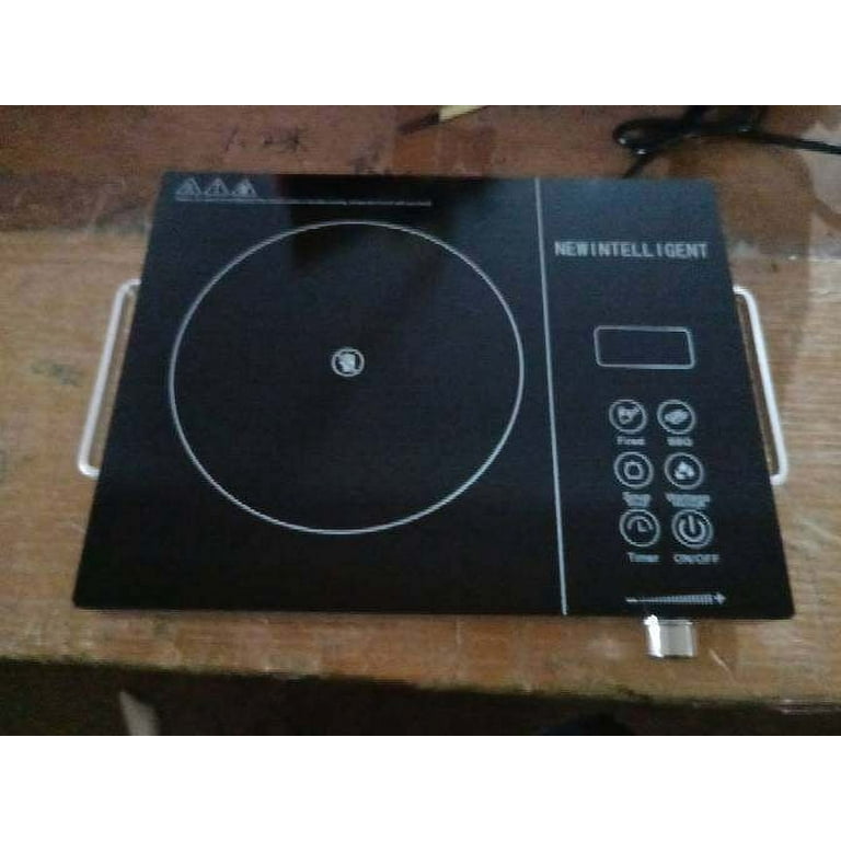 Wobythan 3500W Hot Plate Electric Ceramic Stove Infrared Induction Cooker Home Cooktop Cooking Furnace US 110V, Size: 42.5