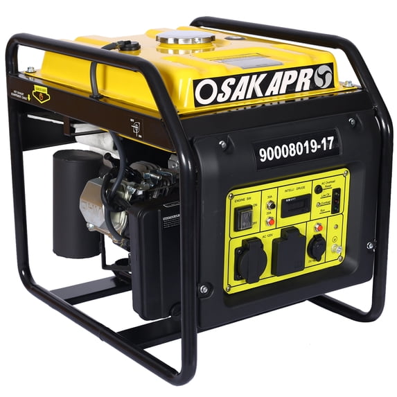 3500 Watt Gas Powered Portable Inverter Generator, Outdoor Power Equipment Generator Low Noise, EPA Compliant