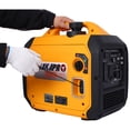 thumbnail image 1 of 3500 Watt Portable Inverter Generator Gas Powered EPA Compliant with CO Sensor Clean Pure Sine Wave Power for Home Backup Camping RV Trailer, 1 of 18