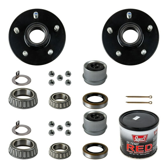 3500 lb Trailer Idler Axle TK Service Kit - 3.5k Capacity, 5x5 Bolt Pattern