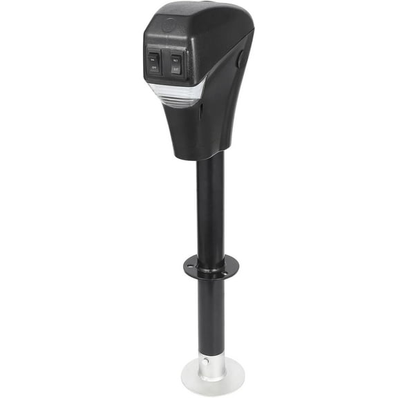 3500 lbs 12V Electric Trailer Jack A-Frame Tongue Jack with LED Light 18 In Lift