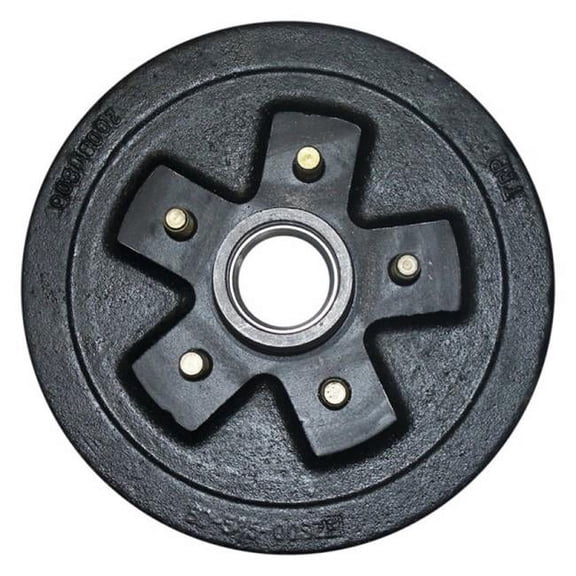 3500 lbs Brake Hub with 5 on 4.5 in. Center & 0.5 in. Lugs