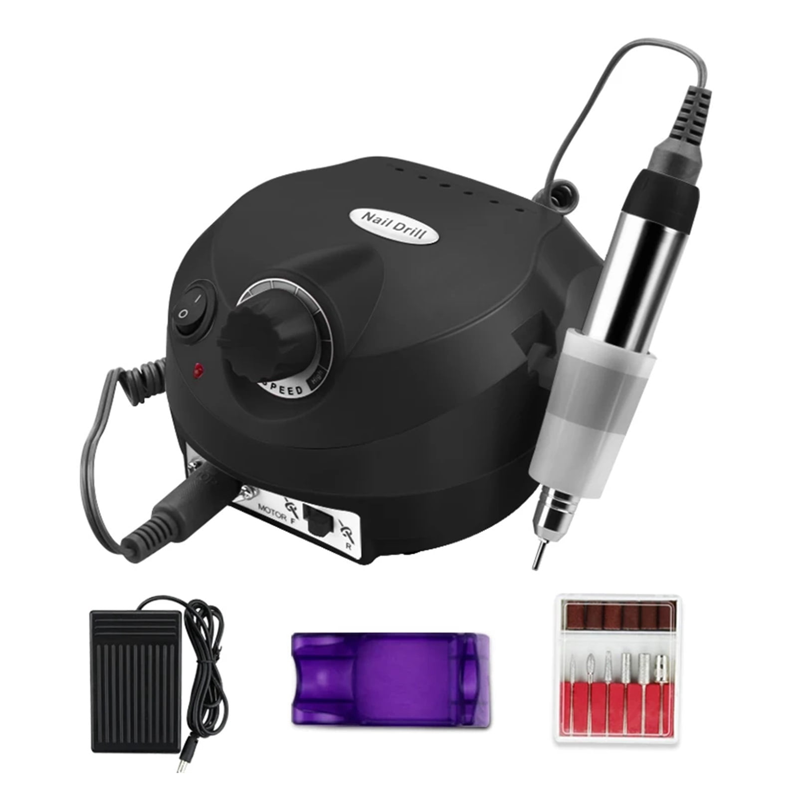 35000/20000 RPM Electric Nail Drill Machine Mill Cutter Sets for Manicure Nail Tips Manicure Electric Nail Pedicure File