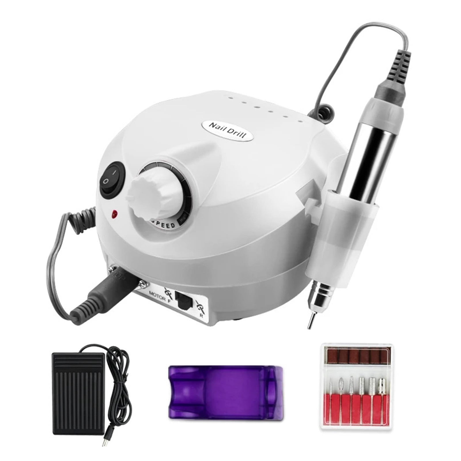 35000/20000 RPM Electric Nail Drill Machine Mill Cutter Sets for Manicure Nail Tips Manicure Electric Nail Pedicure File