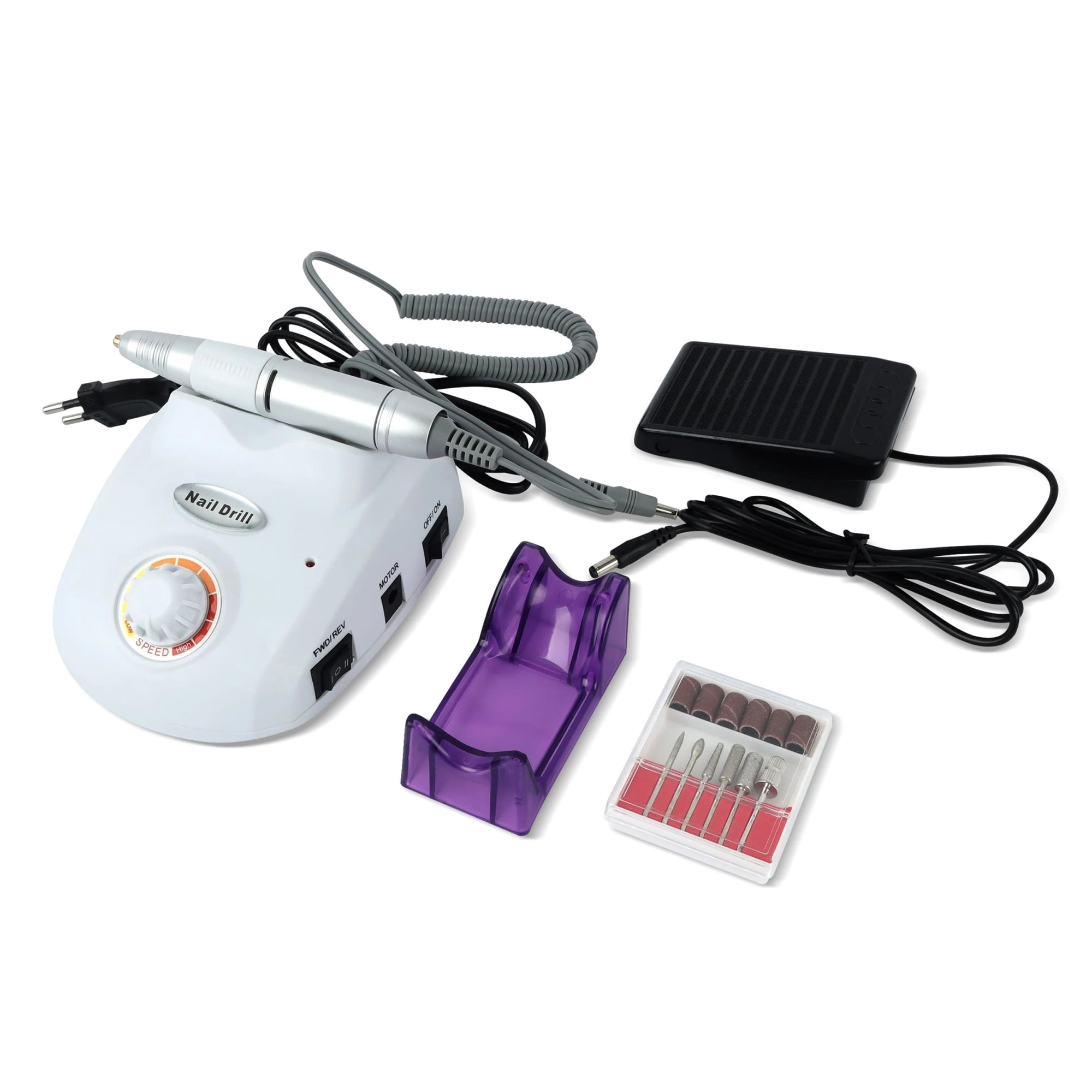 35000/20000 RPM Electric Nail Drill Machine Mill Cutter Sets for Manicure Nail Tips Manicure Electric Nail Pedicure File