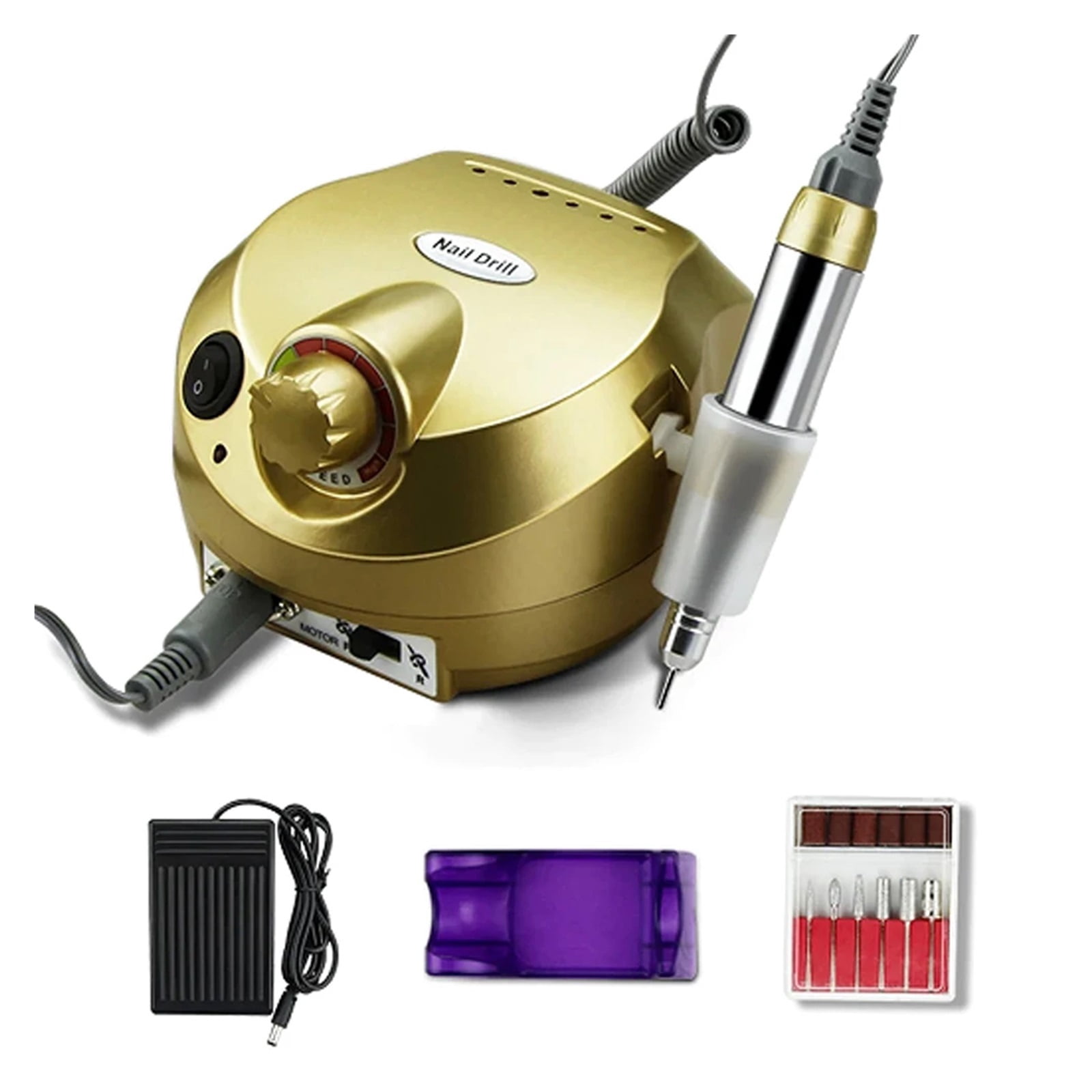35000/20000 RPM Electric Nail Drill Machine Mill Cutter Sets for Manicure Nail Tips Manicure Electric Nail Pedicure File
