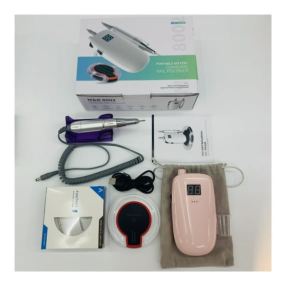 35000 RPM Design Nail Drill, Electric Sander Nail HD Display, Manicure Machine For Nails, Professional Nail Lathe Manicure Set