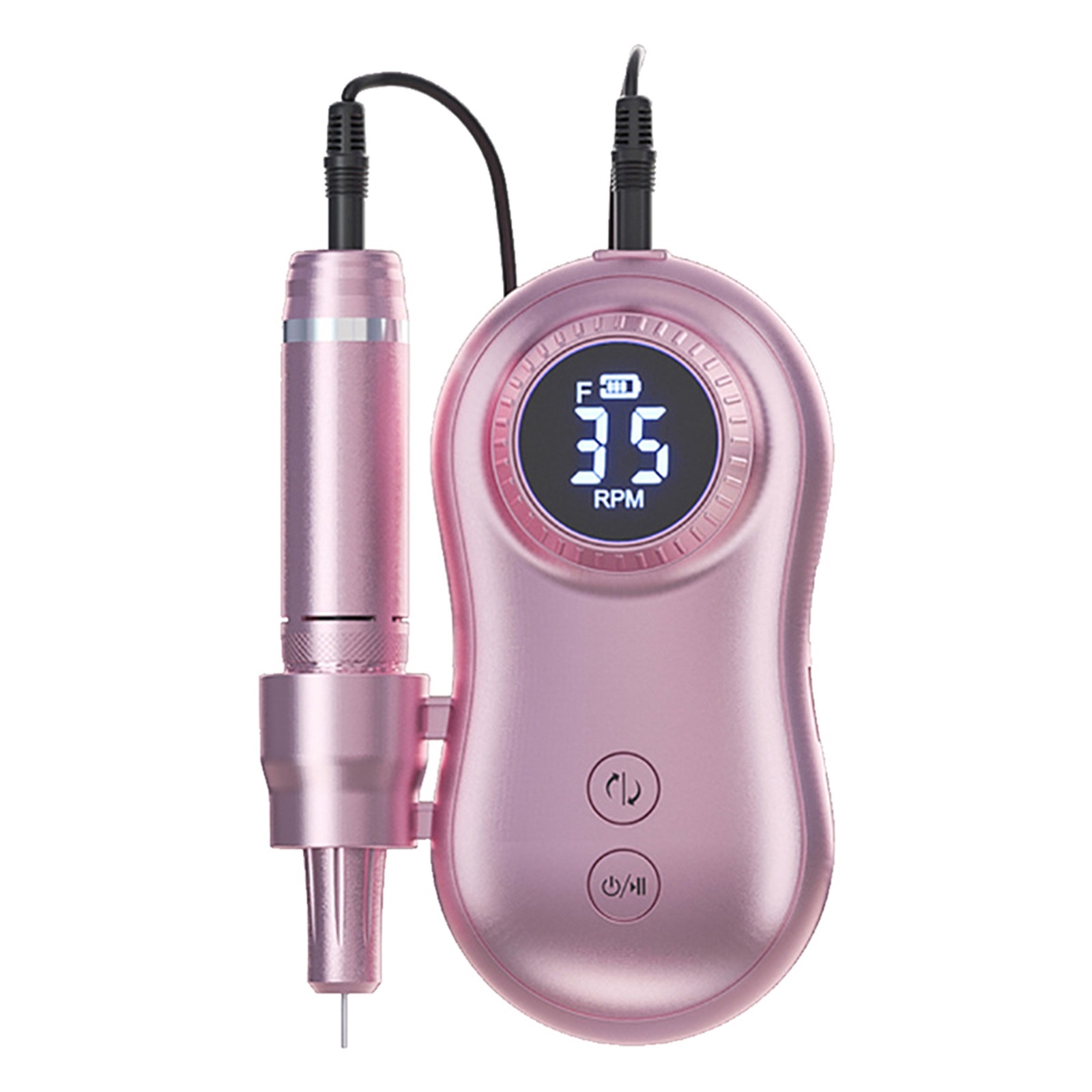 35000 RPM Electric Nail Polish Drill Portable 2 In 1 Electric Nail File