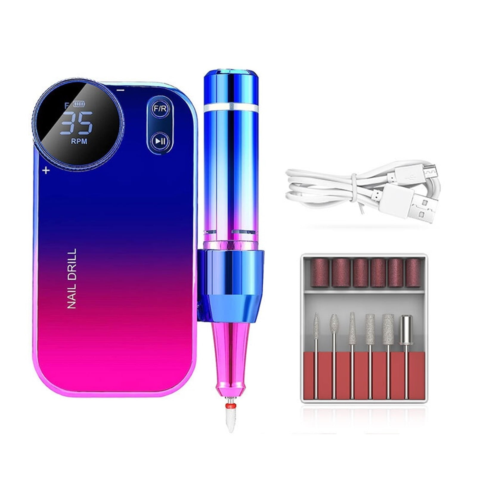 35000 RPM Nail Drill Machine Electric Nail File For Gel Polishing