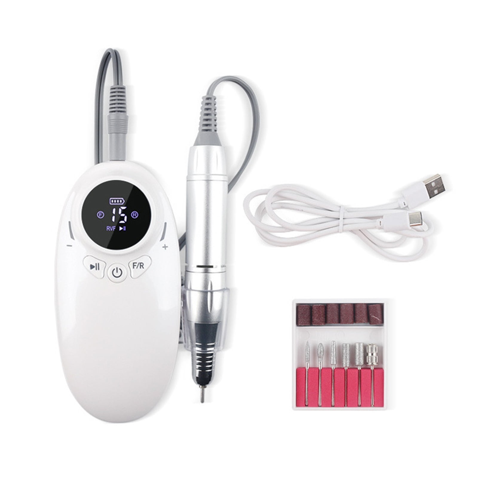 35000 RPM Nail Drill Machine, Portable Rechargeable Nail Drill Pen, Apparatus For Manicure, Nail Gel Polisher