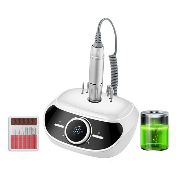 35000 RPM Nail Drill, Portable Electric Nail File For Pedicure Manicure Machine, Nail Art Salon Tools ,Low Noise