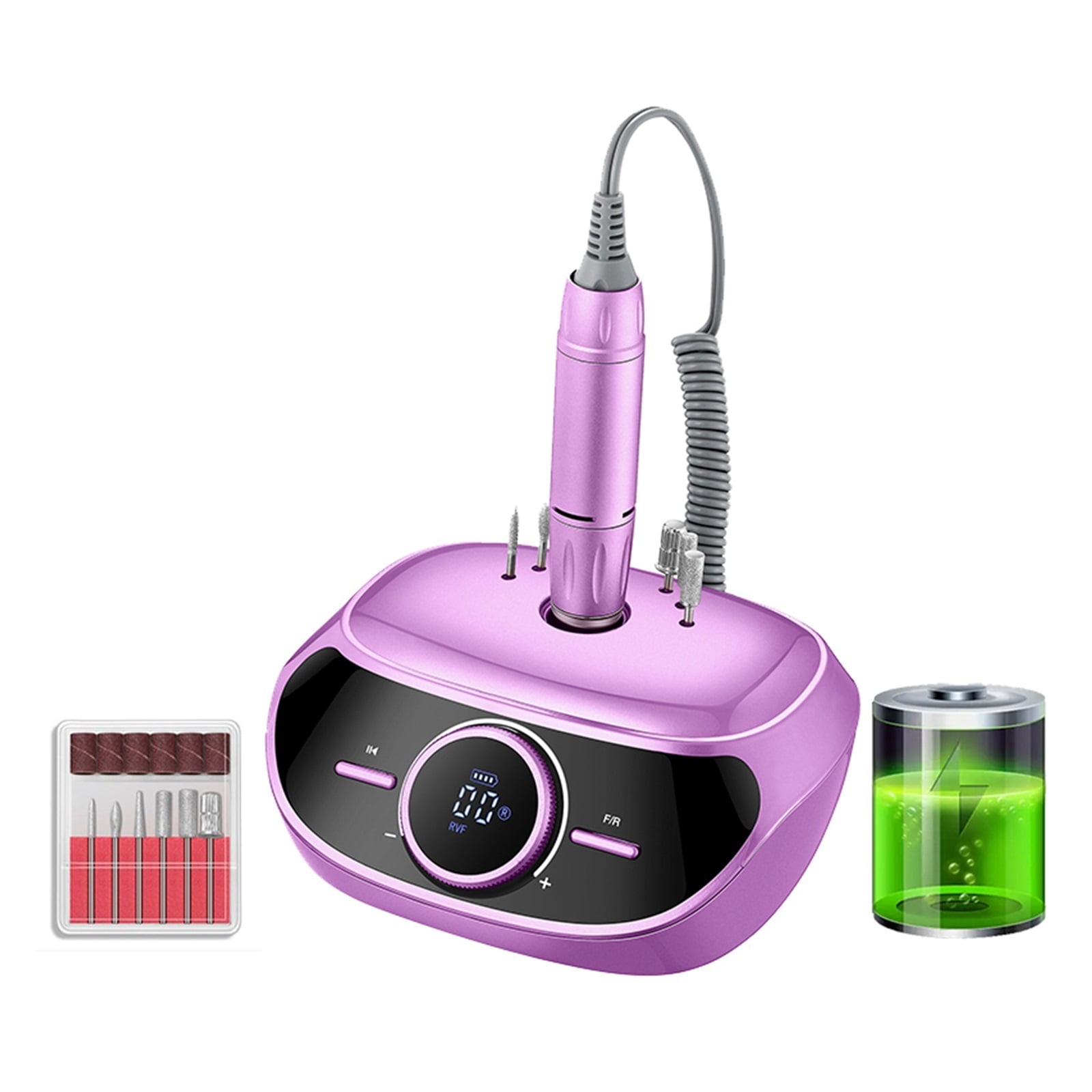 35000 RPM Nail Drill, Portable Electric Nail File For Pedicure Manicure Machine, Nail Art Salon Tools ,Low Noise