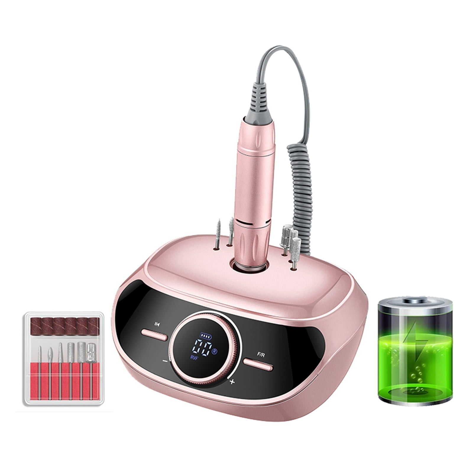 35000 RPM Nail Drill, Portable Electric Nail File For Pedicure Manicure Machine, Nail Art Salon Tools ,Low Noise