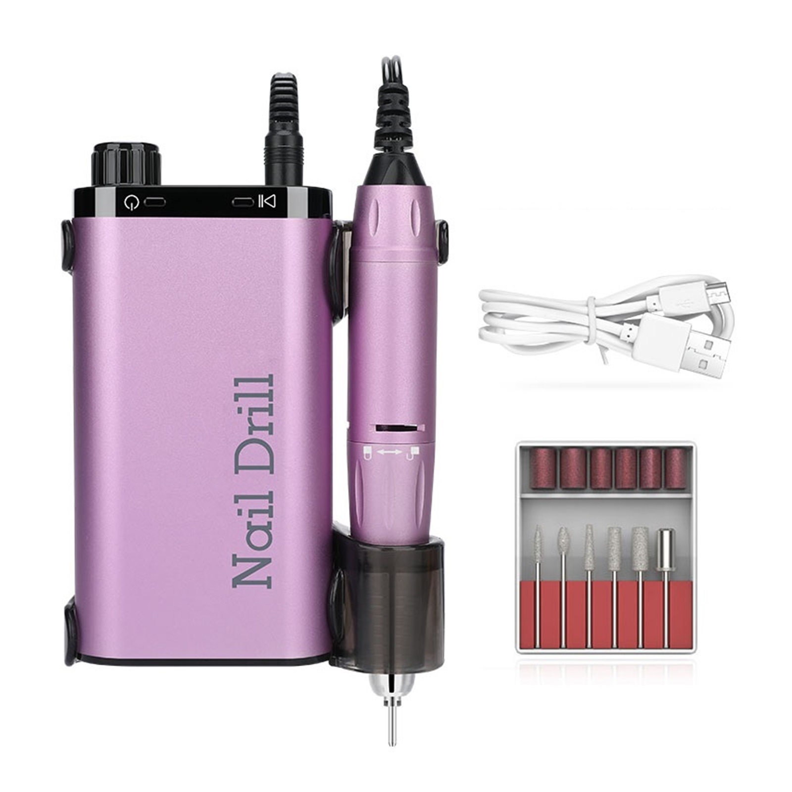 35000RPM Electric Nail Drill Machine For Manicure, Milling Cutter Set For Gel Polishing, Nail Drill Pen Salon Nail Equipment ,Low Noise