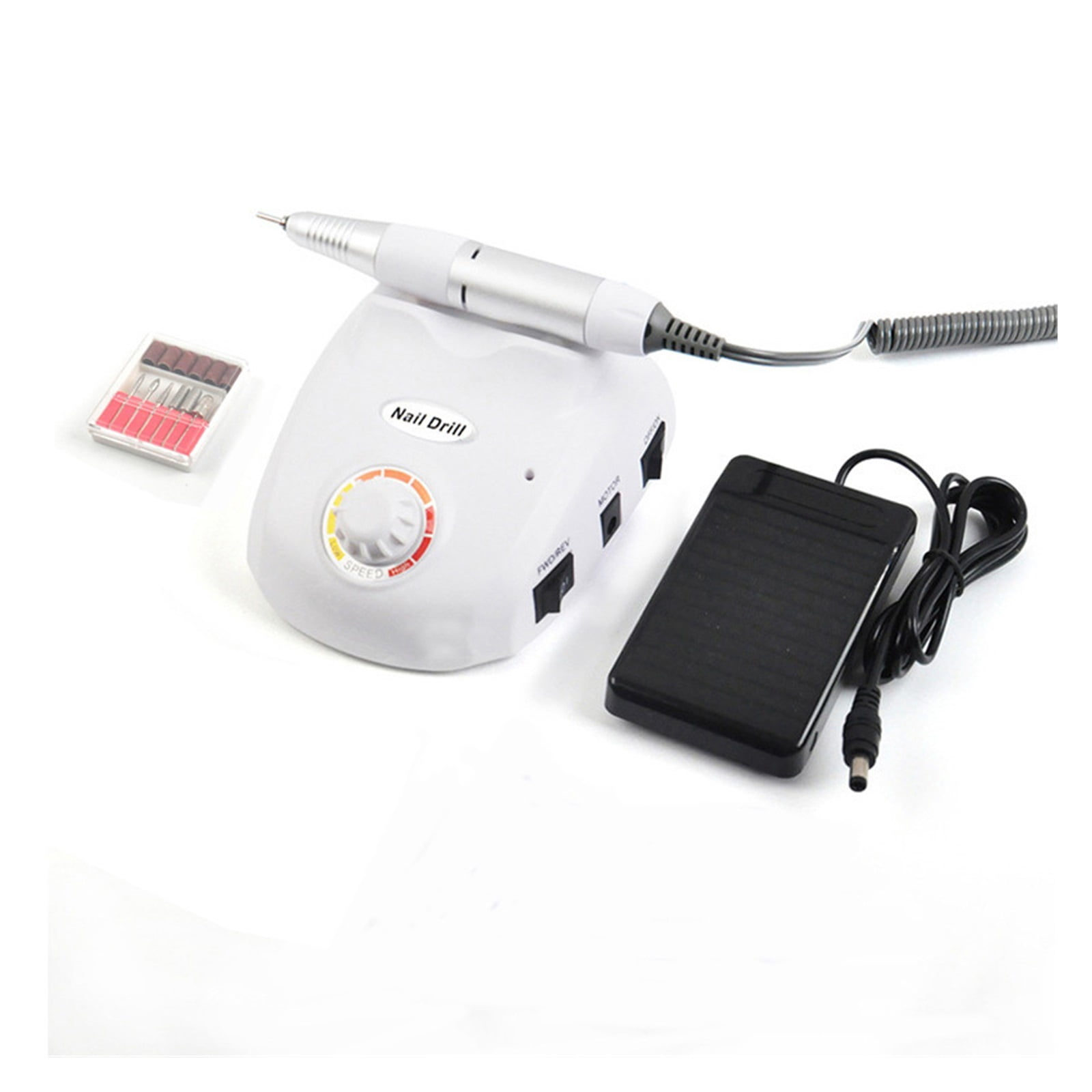 35000RPM Electric Nail Drill Machine, Professional Nail Drill Machine Sets For Manicure Nail Polish Gel Romover Pedicure Nail File Nail Art Equipmen ,Low Noise