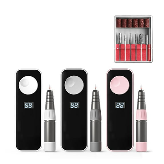35000RPM Electric Nail Drill Machine With Cutter Set Manicur Machin For ...
