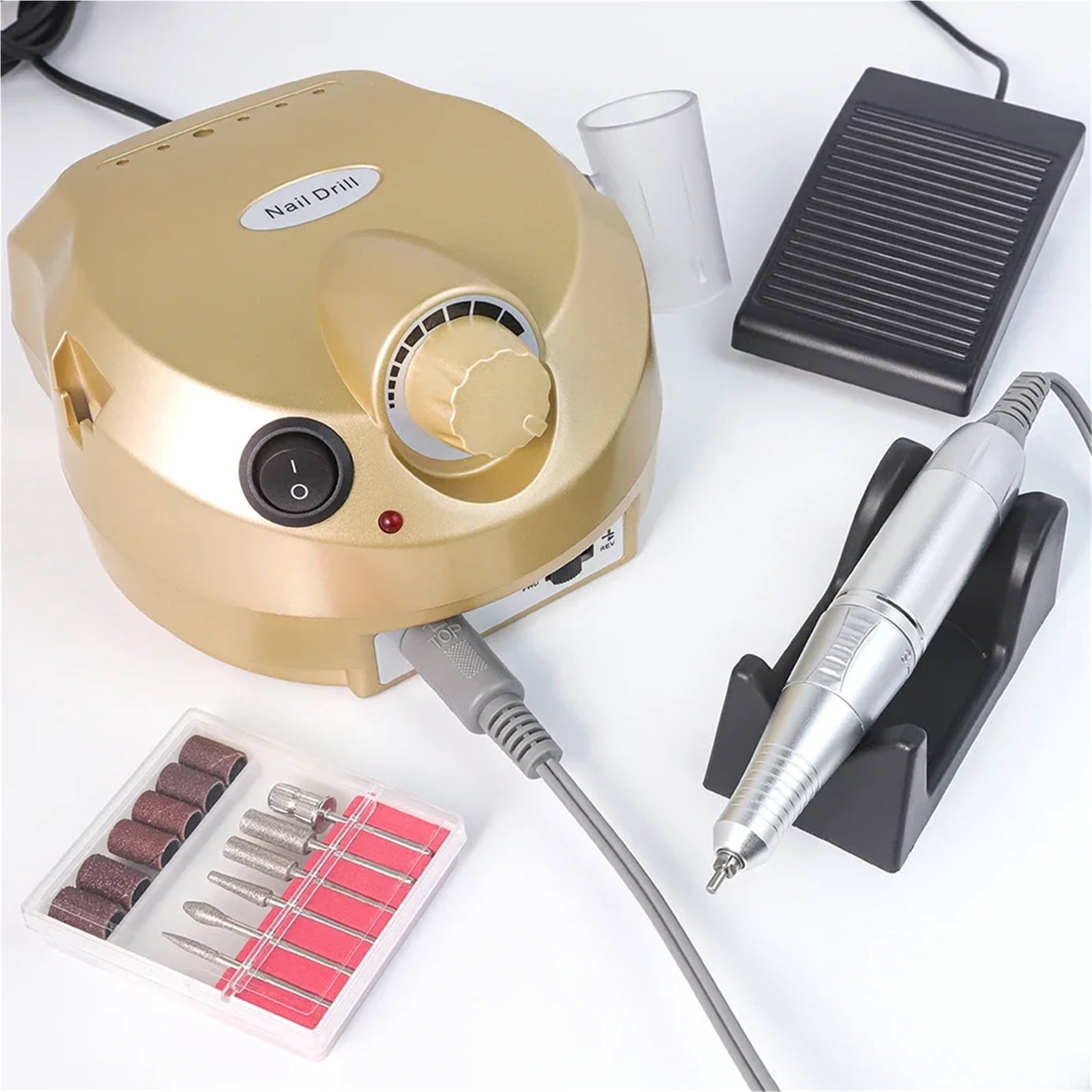 Nail Studio Machine 35000RPM Electric Nail Drill Professional Manicure Machine Nail Sander ...