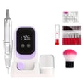 thumbnail image 1 of 35000RPM Electric Nail Drill, Rechargeable Nail File with Base & Drill Bits, Professional Acrylic Nail Remover for Salon Home Use, 1 of 6