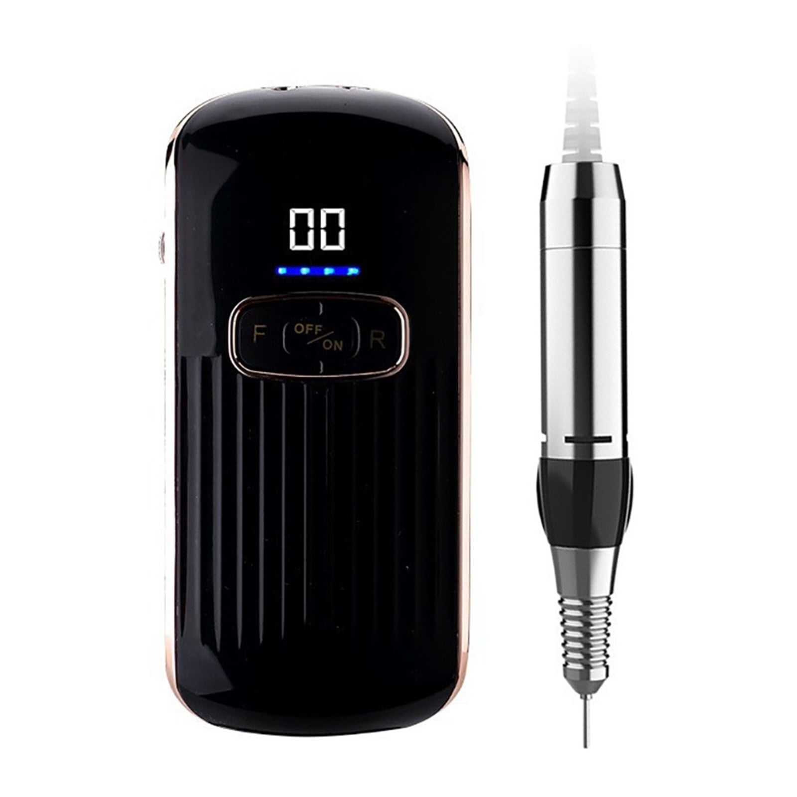 35000RPM High Power Electric Nail Drill, Rechargeable Portable Professional Nail Drill Machine For Nail Salon Home Use ,Low Noise