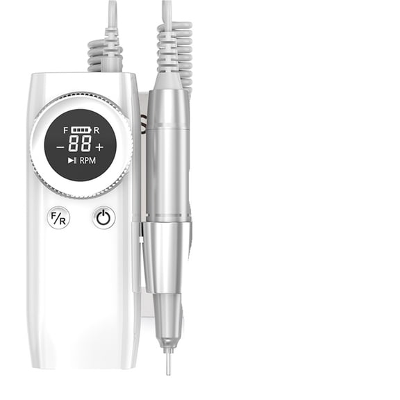 35000RPM Nail Drill Manicure Machine Rechargeable Electric Nail Sander With Pause Mode Nails Lathe Gel Cutting Remove Tool