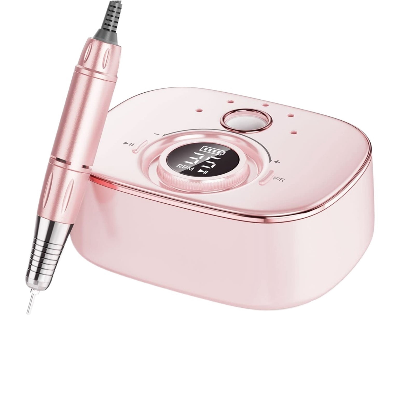 35000RPM Nail Drill Manicure Machine Rechargeable Electric Nail Sander With Pause Mode Nails Lathe Gel Cutting Remove Tool