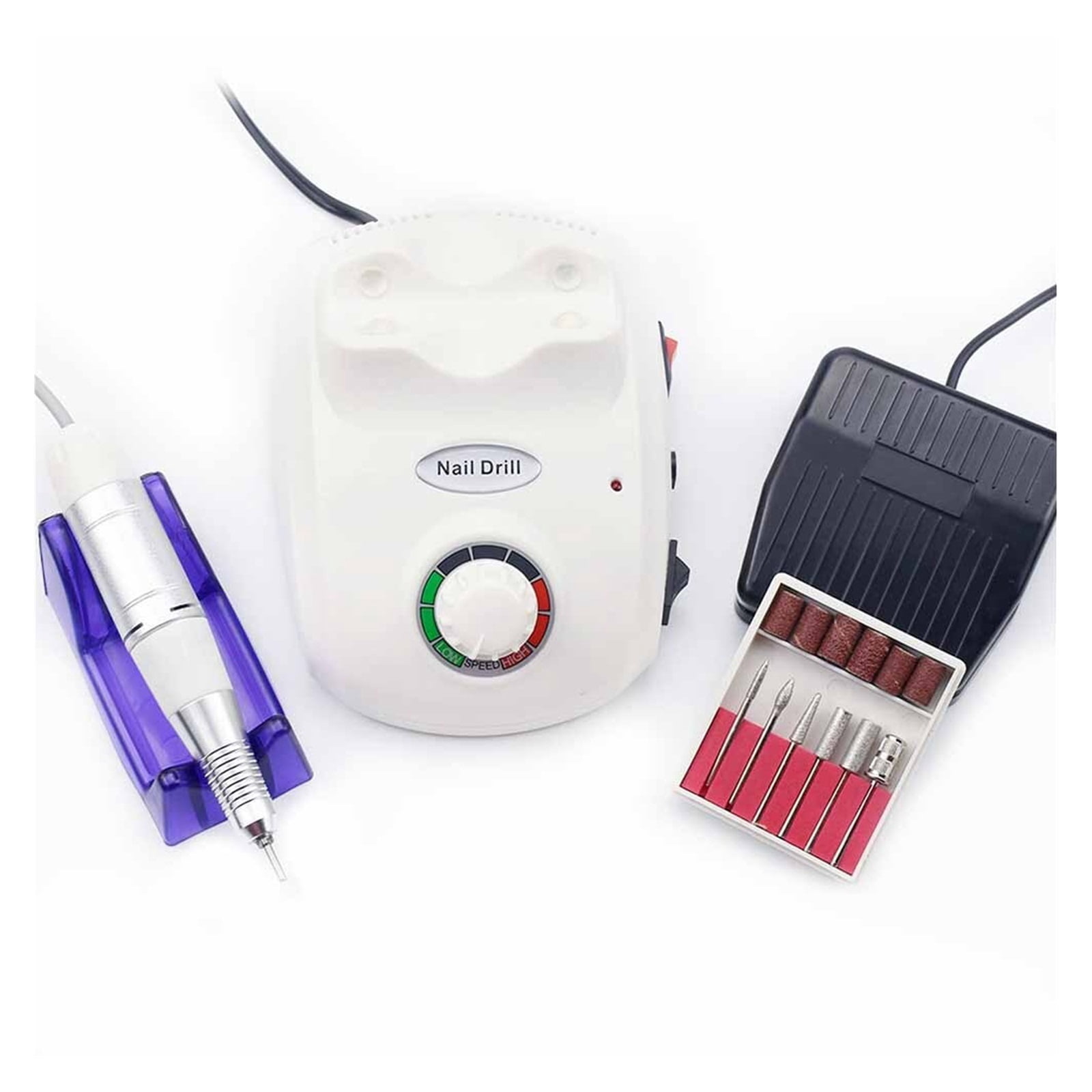 35000RPM Nail Polish Drill Machine, Manicure Electronic Nail File Drill Manicure Pedicure Kit, Nail Art Equipment ,Low Noise