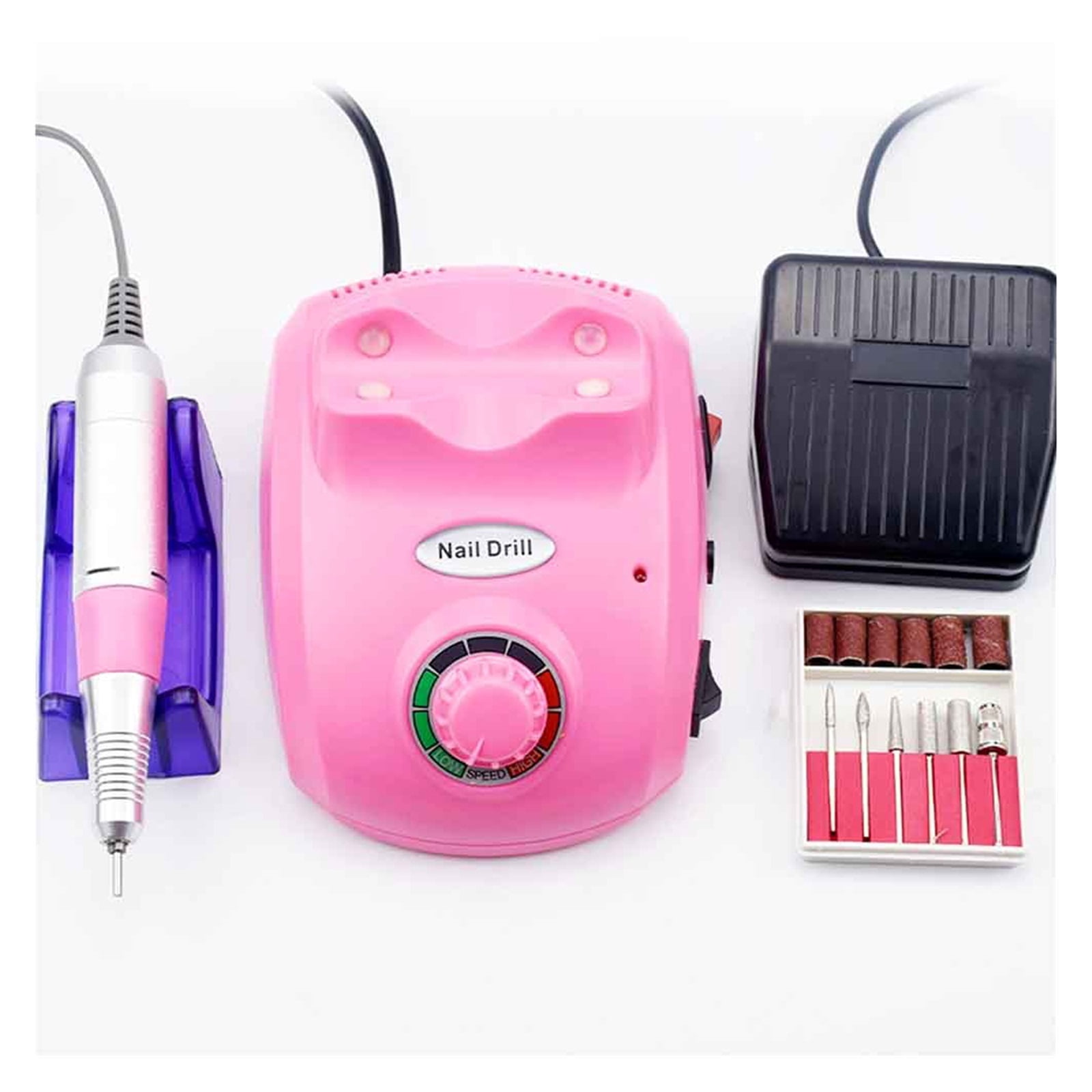35000RPM Nail Polish Drill Machine, Manicure Electronic Nail File Drill Manicure Pedicure Kit, Nail Art Equipment