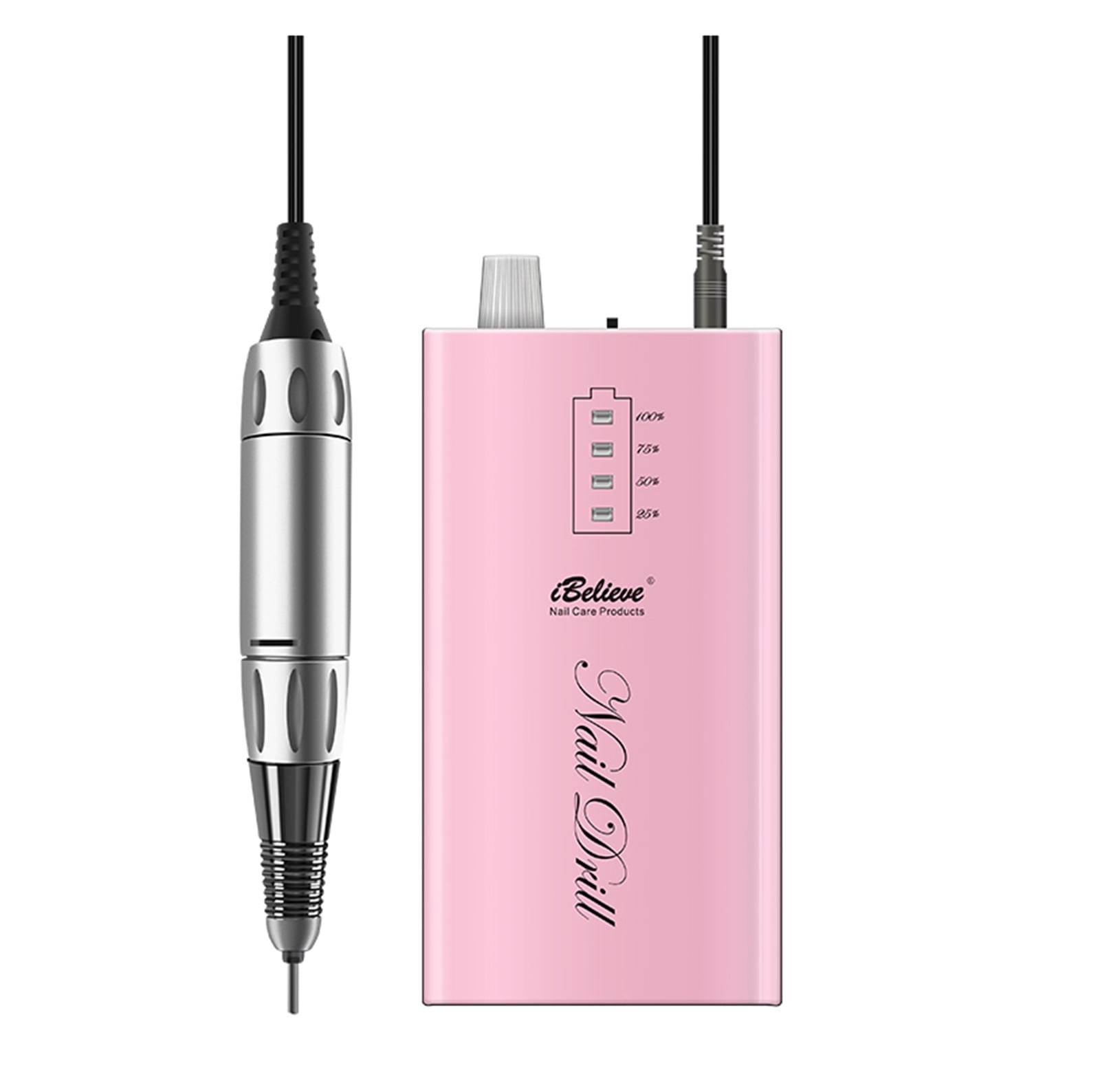 35000RPM Portable Cordless Electric Nails Drill Machine Acrylic gel remover Nail File Drill Bits kit Nail Polishing Equipment ,Low Noise
