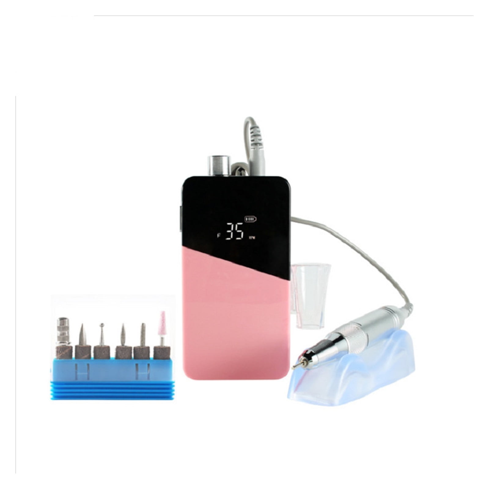 35000RPM Portable Electric Nail Drill Machine Rechargeable Cordless Manicure Pedicure Set For Nail Equipment