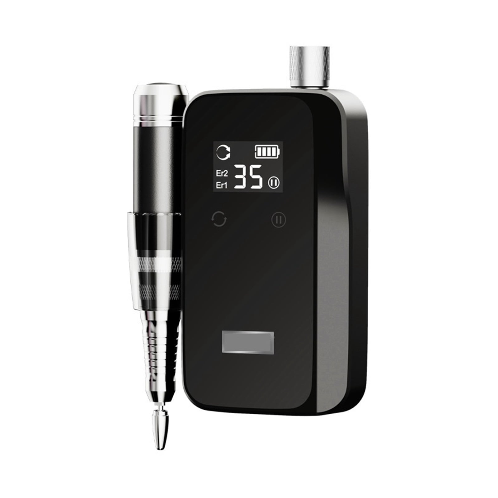35000RPM Portable Rechargeable Electric Nail Drill Manicure Machine, Nail Art Salon Equipment For Acrylic Gel Polish Nail Grinder ,Low Noise