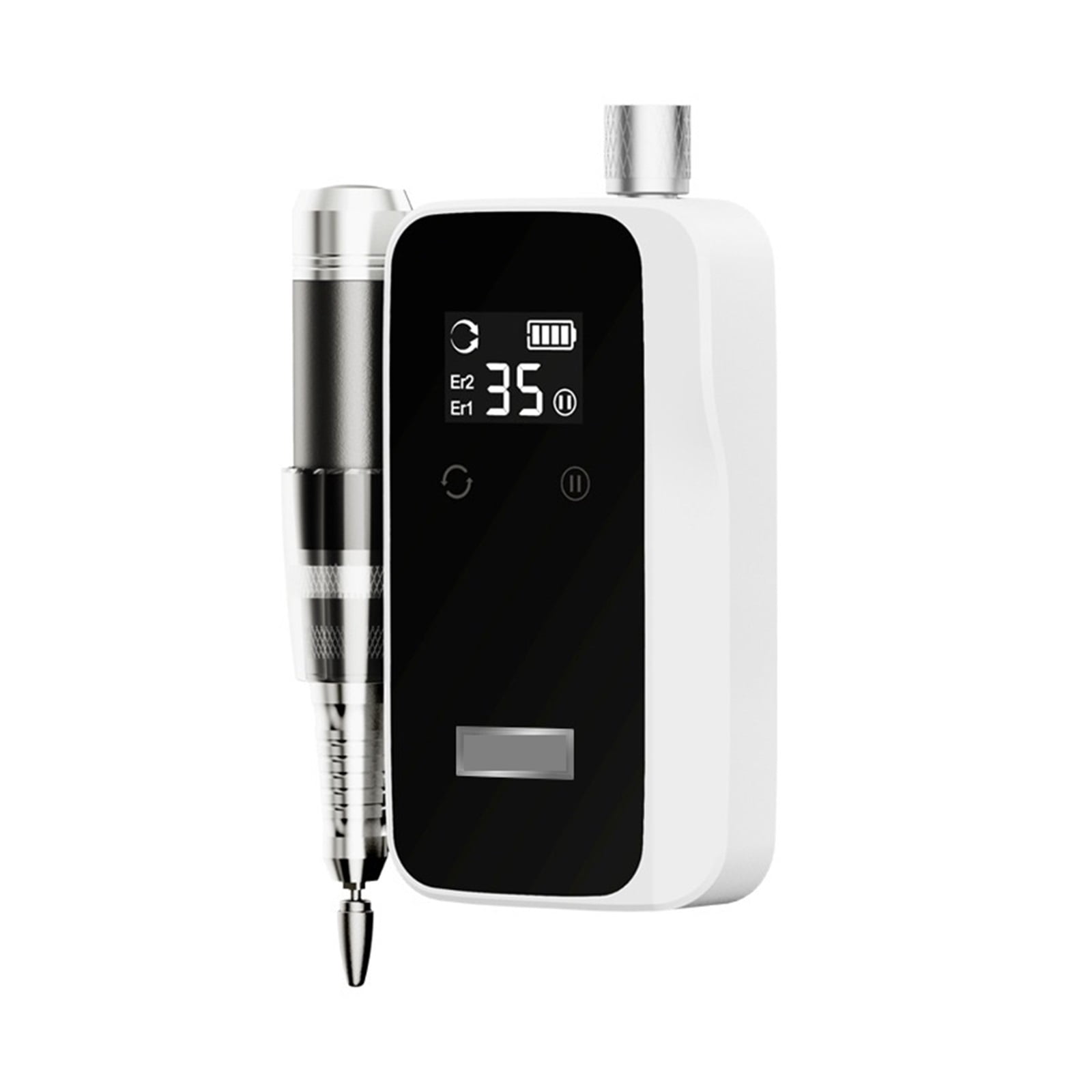 35000RPM Portable Rechargeable Electric Nail Drill Manicure Machine, Nail Art Salon Equipment For Acrylic Gel Polish Nail Grinder ,Low Noise
